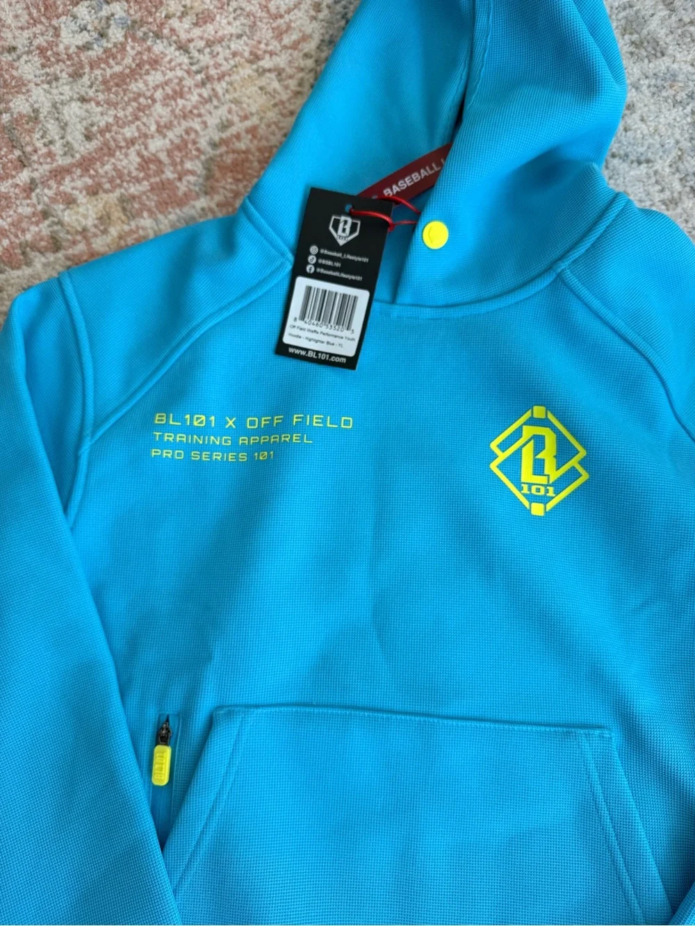 Baseball Lifestyle 101 Performance Hoodie